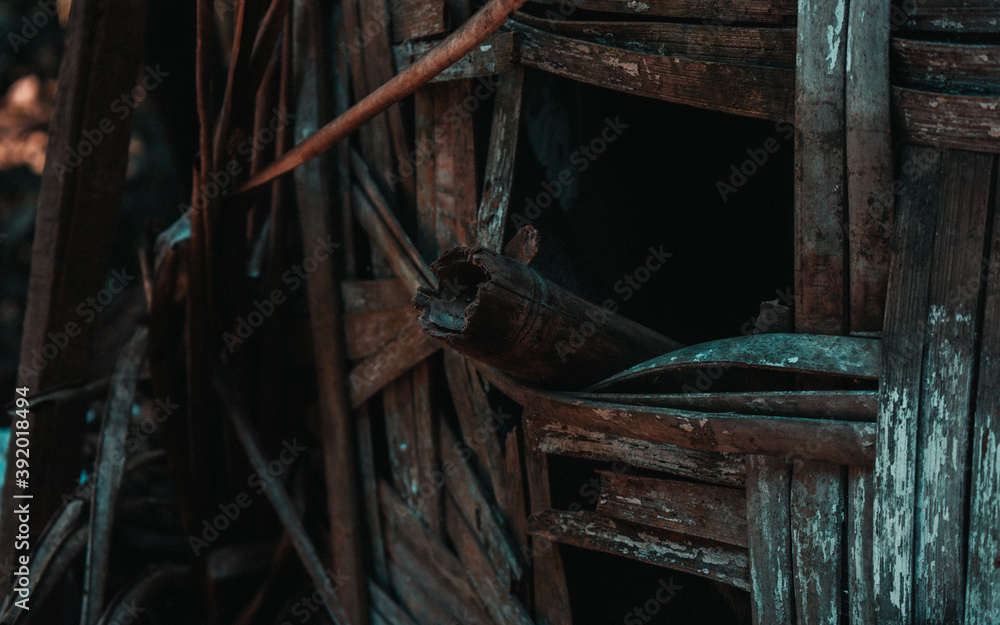 Traditional village in South East Asia