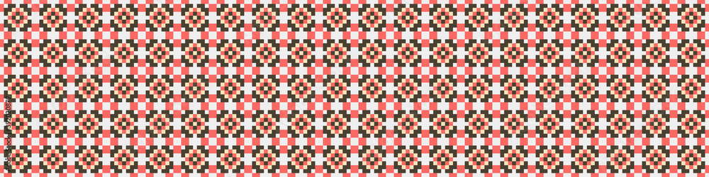 Abstract Cross Pattern Dots Logo generative computational art illustration Abstract Cross Pattern Dots Logo generative computational art illustration