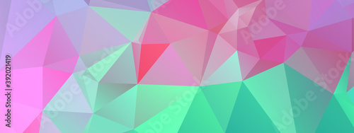 Abstract Color Polygon Background Design, Abstract Geometric Origami Style With Gradient. Presentation,Website, Backdrop, Cover,Banner,Pattern Template