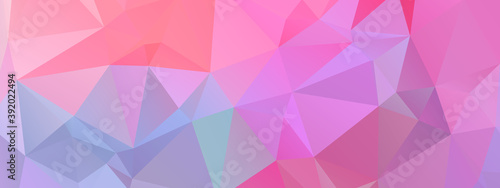 Abstract Color Polygon Background Design, Abstract Geometric Origami Style With Gradient. Presentation,Website, Backdrop, Cover,Banner,Pattern Template