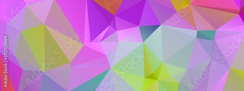 Abstract Color Polygon Background Design  Abstract Geometric Origami Style With Gradient. Presentation Website  Backdrop  Cover Banner Pattern Template