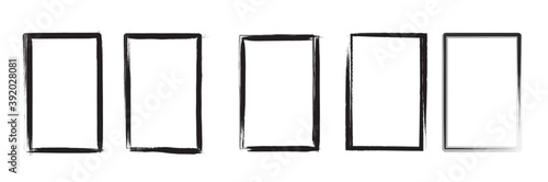 Set of Frames, Textures, Lines & Brushes.