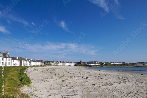 The beach in Port Ellen on the Isle of Islay. © 13threephotography