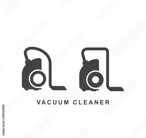 Vacuum cleaner icon vector collection, a set of vacuum cleaners
