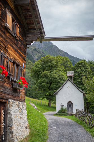 Canvastavla Blick vo Gerstruben in Richtung Dietersbach