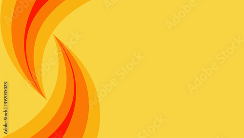 Yellow and orange background design