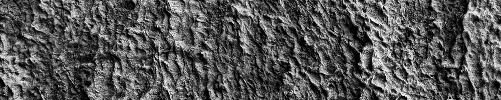 Obraz premium Gray Stone Texture. Black Architecture Building