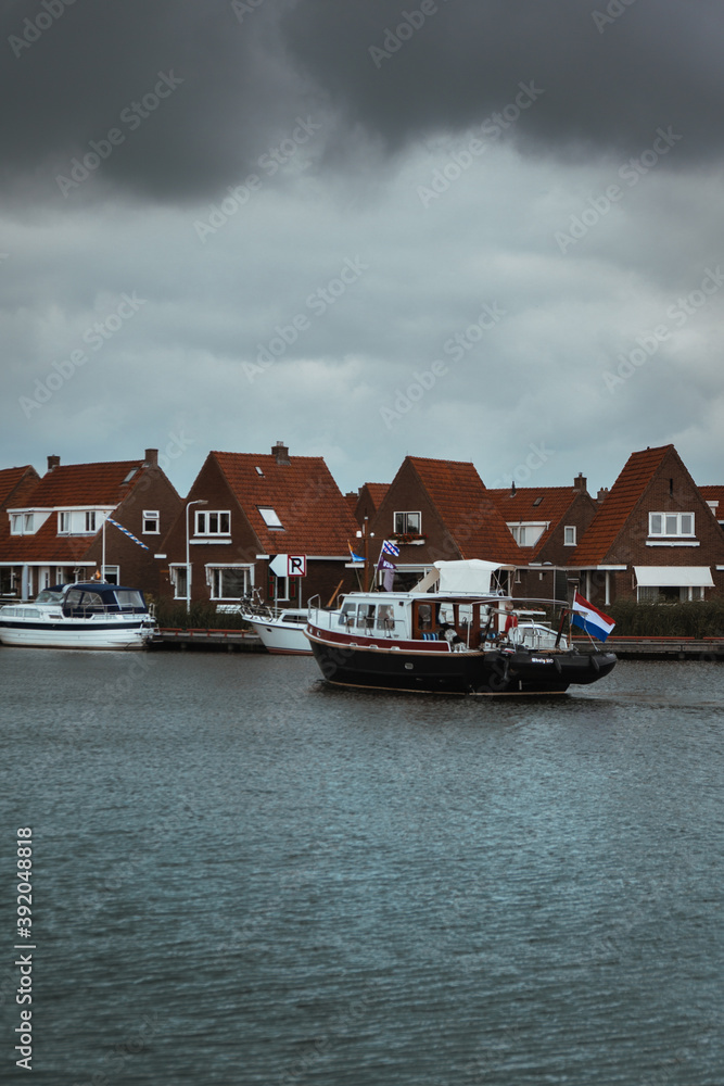 Naklejka premium Netherlands Beauty Lighthouse windmill