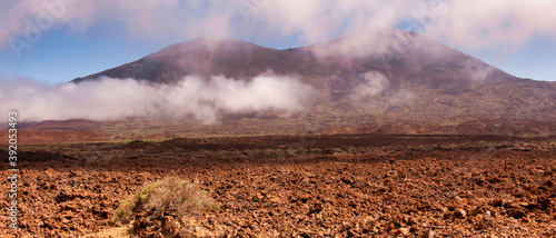 Widok na wulkan Teide. Teneryfa, Hiszpania