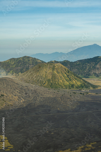 Mount Bromo from Pundak Lembu viewpoint in Bromo tengger semeru national park