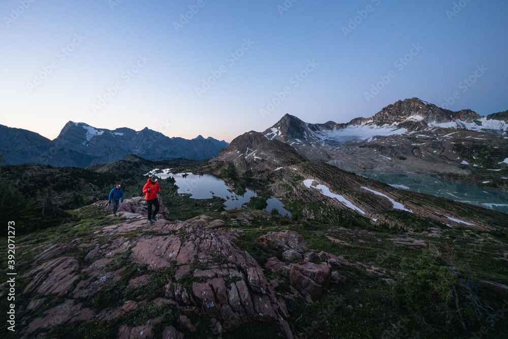 Exploring Limestone Lakes in the Canadian Rockies by Headlamp Exploring Limestone Lakes in the Canadian Rockies by Headlamp