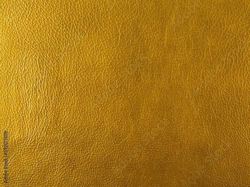 Golden cattle leather texture background