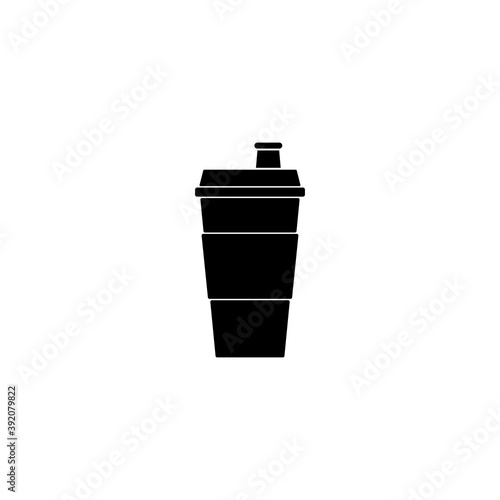 sport bottle icon set vector symbol