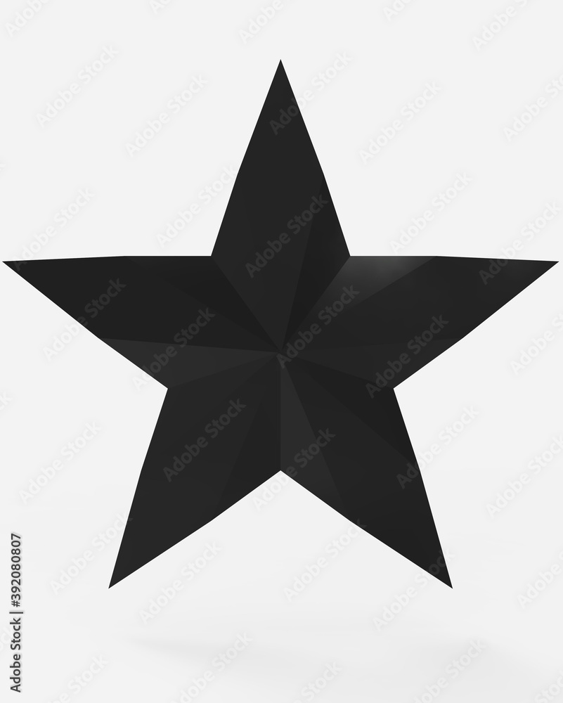 Fototapeta premium 3d star 