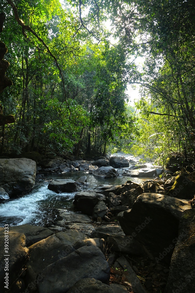 Mountain landscapes of India. State Of Goa. Mountain landscapes of India. State Of Goa.
