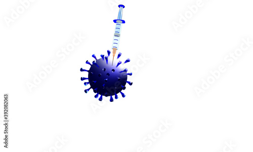 corona virus mit Impfung