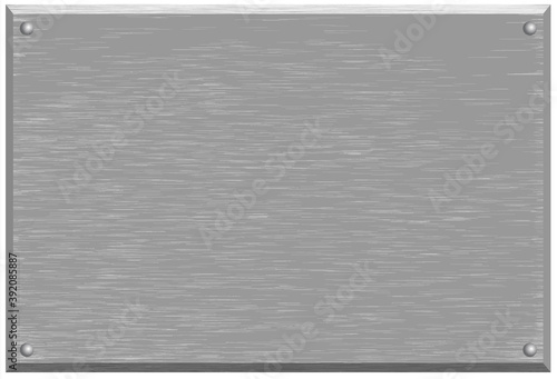 Background texture of brushed silver metal