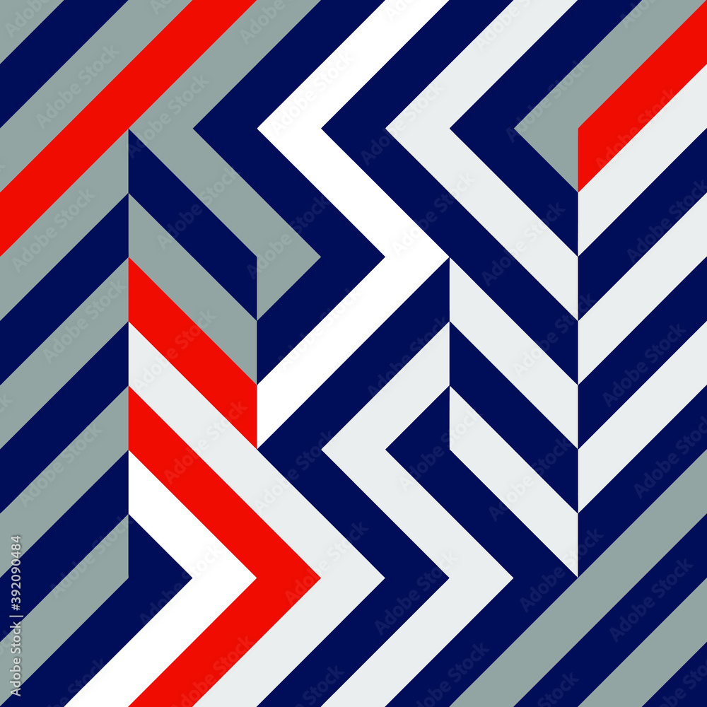 Obraz premium blue and white striped background