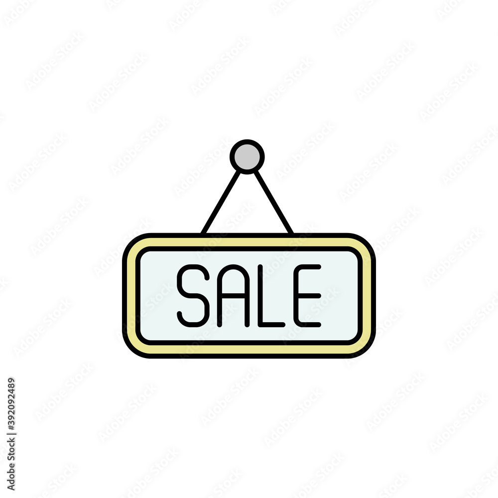 sale, nameplate line icon. Elements of black friday and sales icon. Premium quality graphic design icon. Can be used for web, logo, mobile app, UI, UX on white background sale, nameplate line icon. Elements of black friday and sales icon. Premium quality graphic design icon. Can be used for web, logo, mobile app, UI, UX on white background