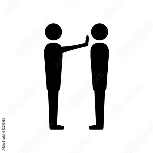 Social Distancing Keep Your Safety Distance 1 Meter