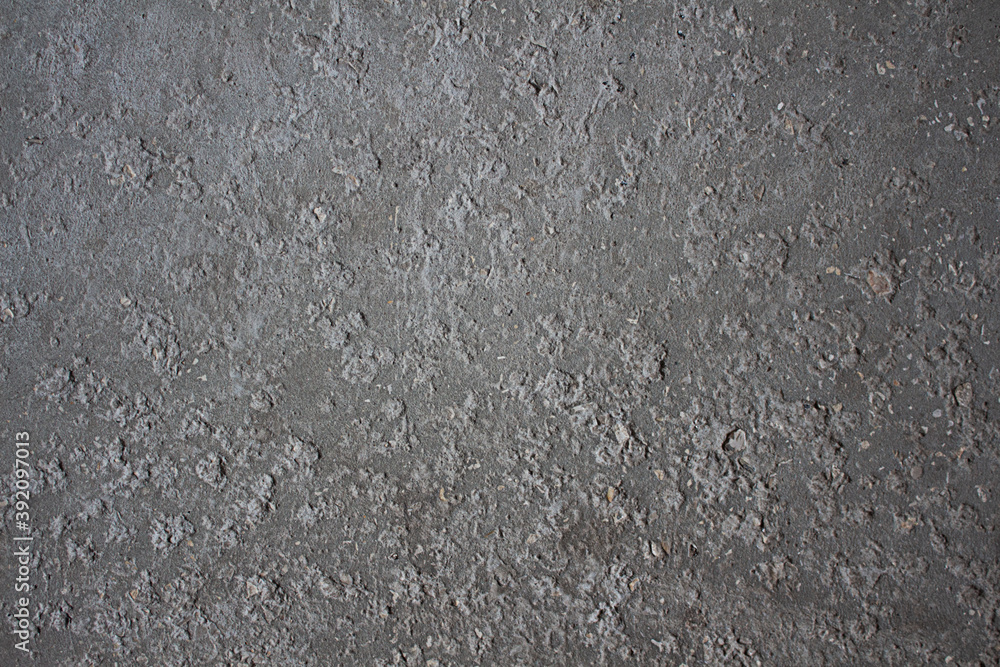 Concrete background with a shallow fraction of rubble Concrete background with a shallow fraction of rubble