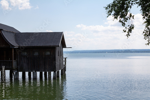 The Ammersee in Bavaria, Germany