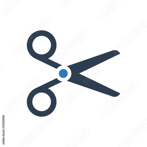 scissors icon - cutting tool icon 