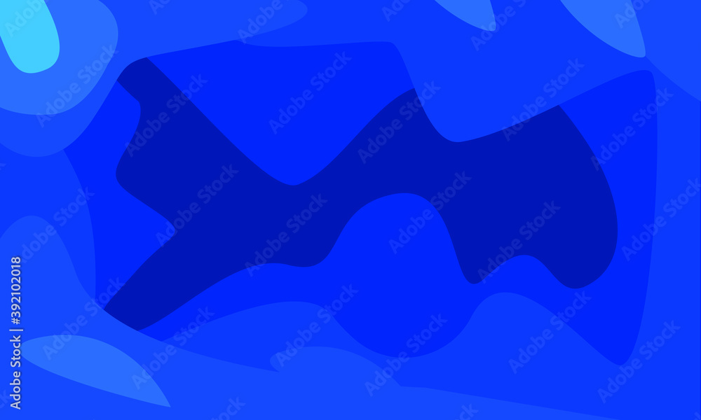 abstract background with paper cut shapes. Vector design layout for flyers, business presentations, posters and invitations. The art of carving. Shades of blue abstract background with paper cut shapes. Vector design layout for flyers, business presentations, posters and invitations. The art of carving. Shades of blue