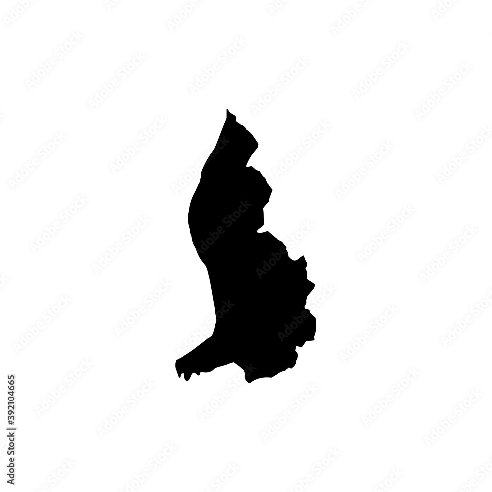 map of Liechtenstein. Vector illustration map of Liechtenstein. Vector illustration