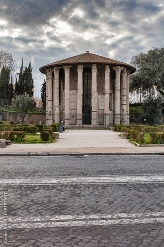 Temple of Hercules Victor, Hercules Olivarius, Piazza Bocca della Verita, Forum Boarium, Rome