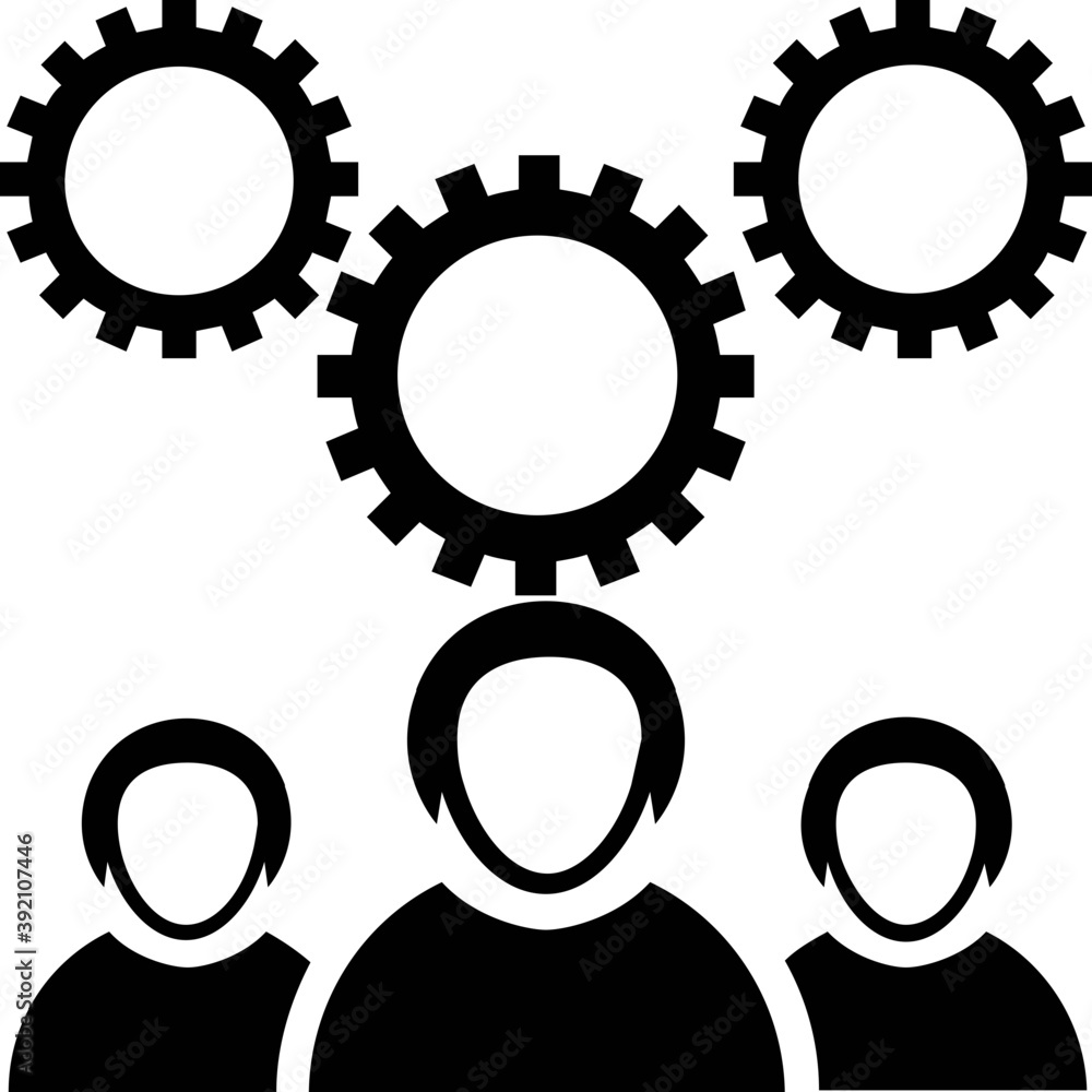 Webpage setting icon in glyph design.
Webpage setting icon in glyph design.