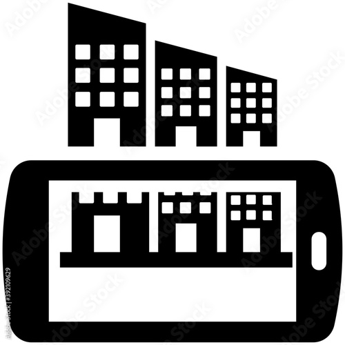 
Smartphone augmented reality glyph design 
