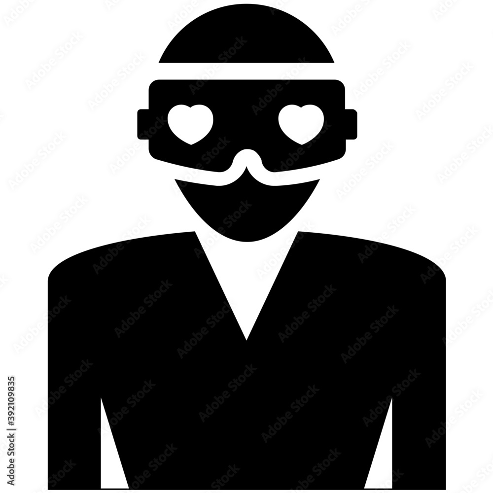 Virtual reality vector in filled design
Virtual reality vector in filled design