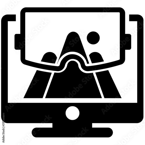 
Interactive design vector in solid design 
