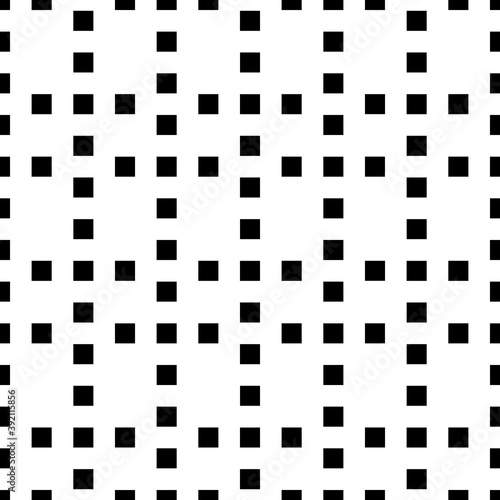 Seamless geometric pattern. Squares background. Checks wallpaper. Polygons ornament. Geometrical motif. Digital paper, textile print, web design. Vector.