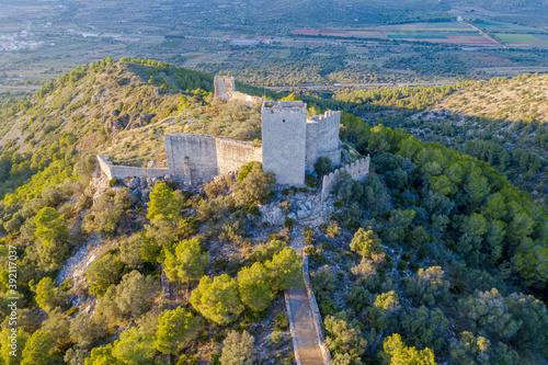 Castle of Santa Magdalena de Pulpis Spain.