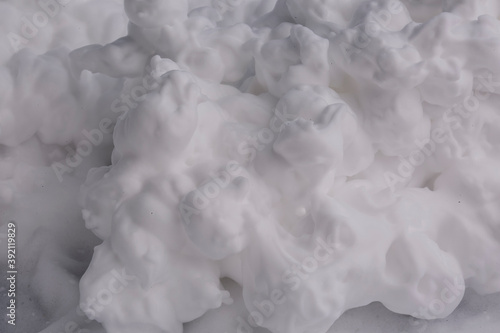 White foam background texture