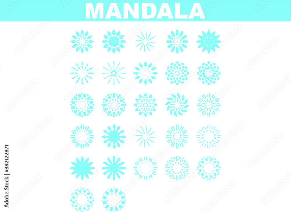 The Mandala Media Icon can be used for websites and other purposes The Mandala Media Icon can be used for websites and other purposes