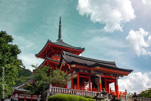 Yasaka Shrine, once called Gion Shrine Gion-jinja, is a Shinto shrine in the Gion District of Kyoto, Japan