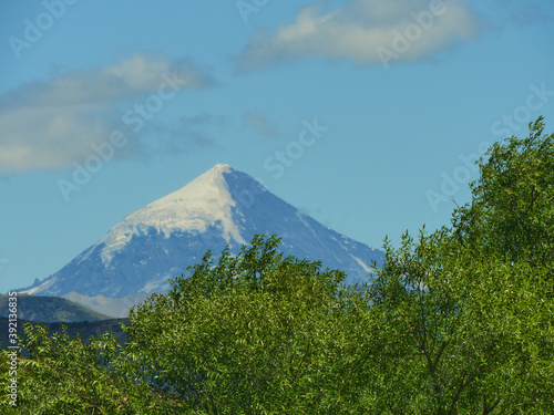 volcan lanin en su esplandor