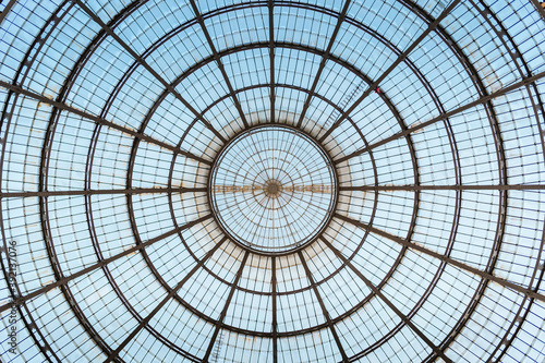 Glass dome of the Galleria Vittorio Emanuele II