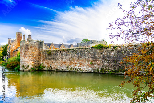 old castle on the river