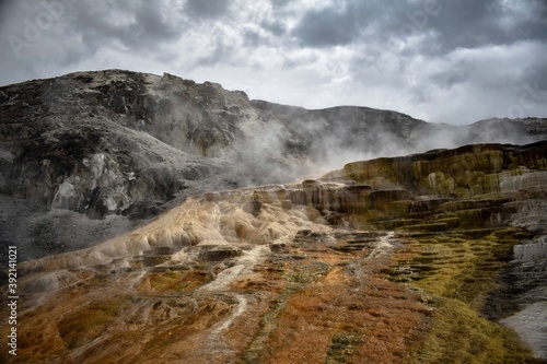 Mammoth Hot Springs Yellowstone