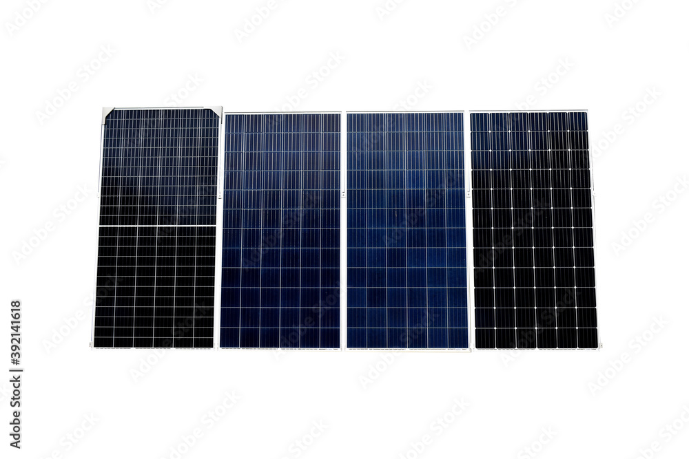 Solar panel on white background
Solar panel on white background