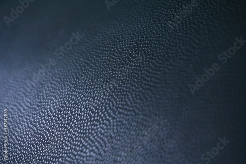 close up of black leather texture
