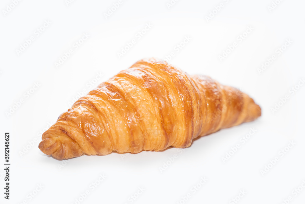 Croissant isolated on white background. Fresh croissant cookies on a white background Croissant isolated on white background. Fresh croissant cookies on a white background