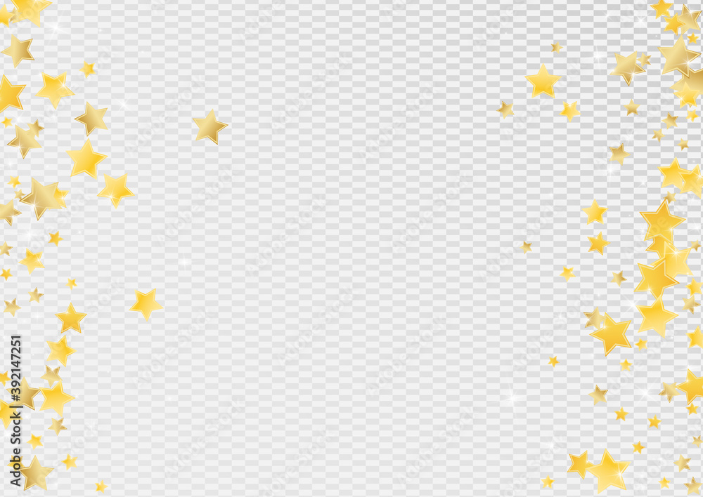 Gold Cosmos Stars Vector Transparent Background. Gold Cosmos Stars Vector Transparent Background.