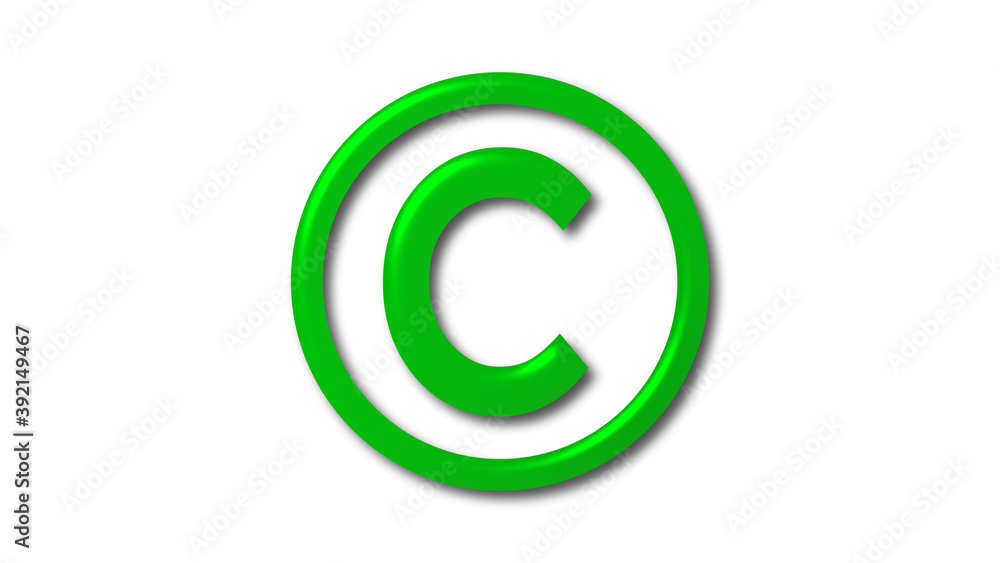 Amazing green shiny 3d letter logo, C 3d letter logo Amazing green shiny 3d letter logo, C 3d letter logo