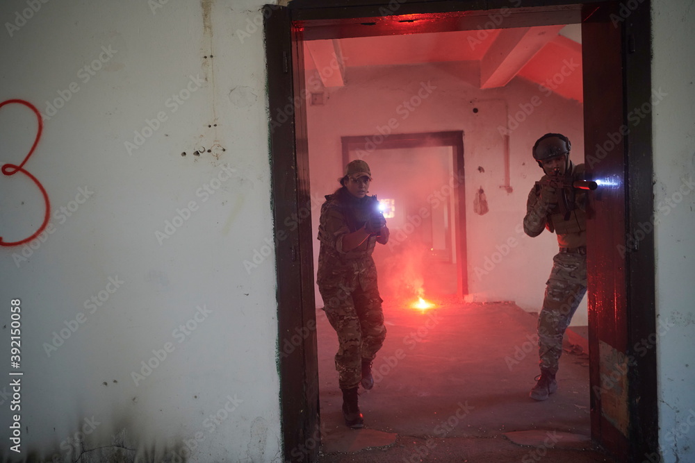 military troops in action urban environment military troops in action urban environment