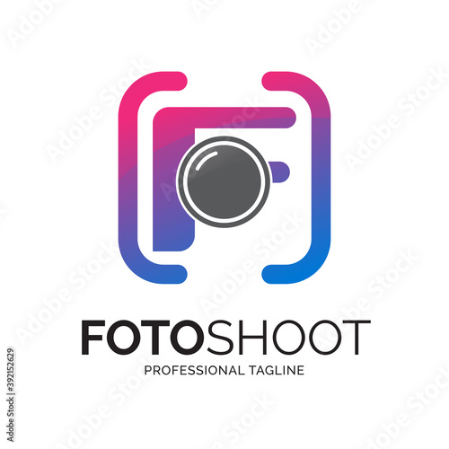 photoshoot photography logo concept